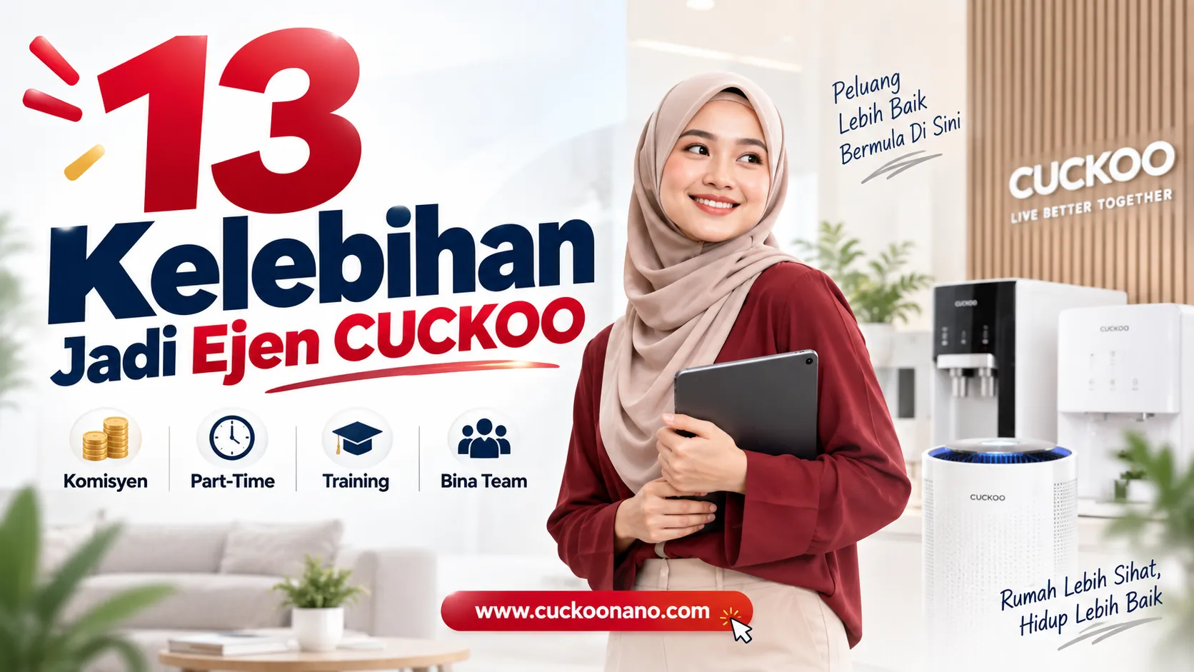 13 Kelebihan Jadi Ejen CUCKOO 2026
