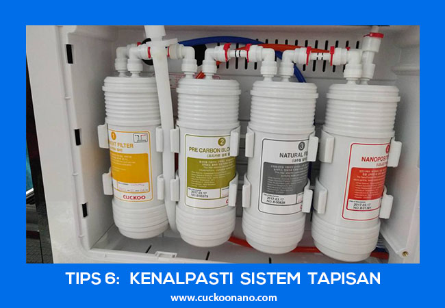 pilih penapis air