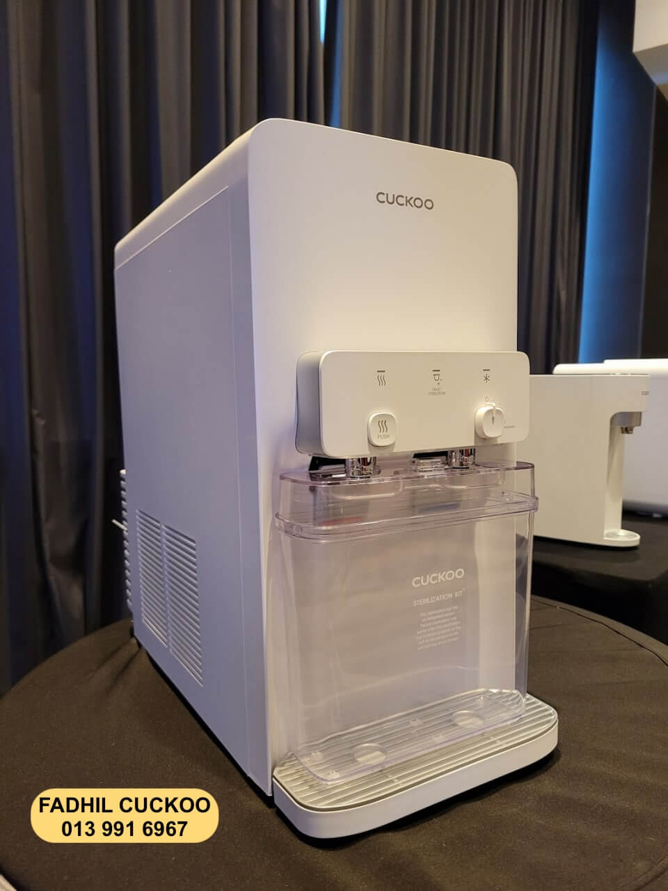Rujukan saiz CUCKOO Warrior water purifier