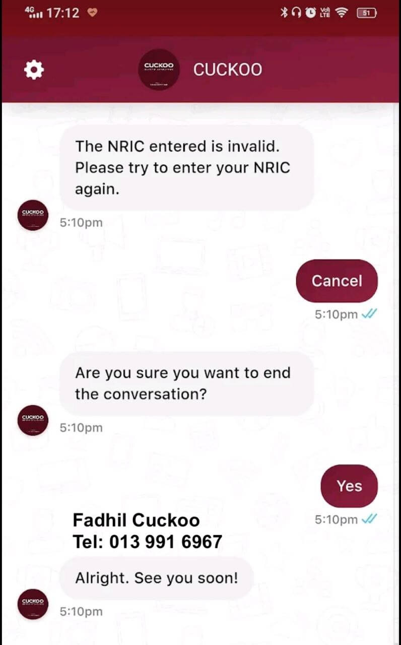 cuckoo + plus app cara guna how to use install