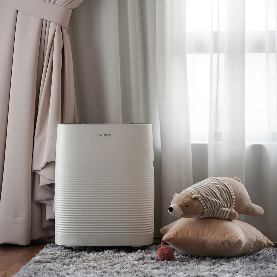 CUCKOO C+ Humidifier in a kid's room for cleaner and more humidified air