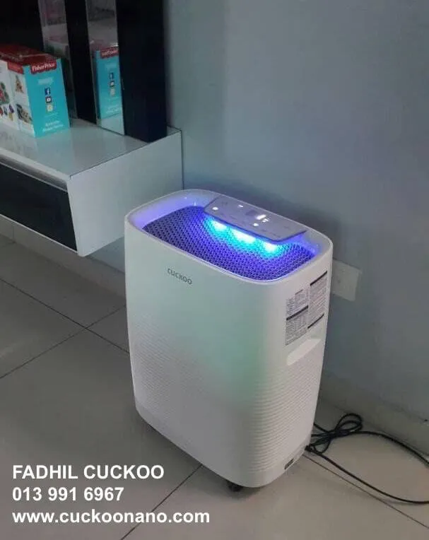 Real photo of CUCKOO C+ Humidifier air purifier in a customer home 1