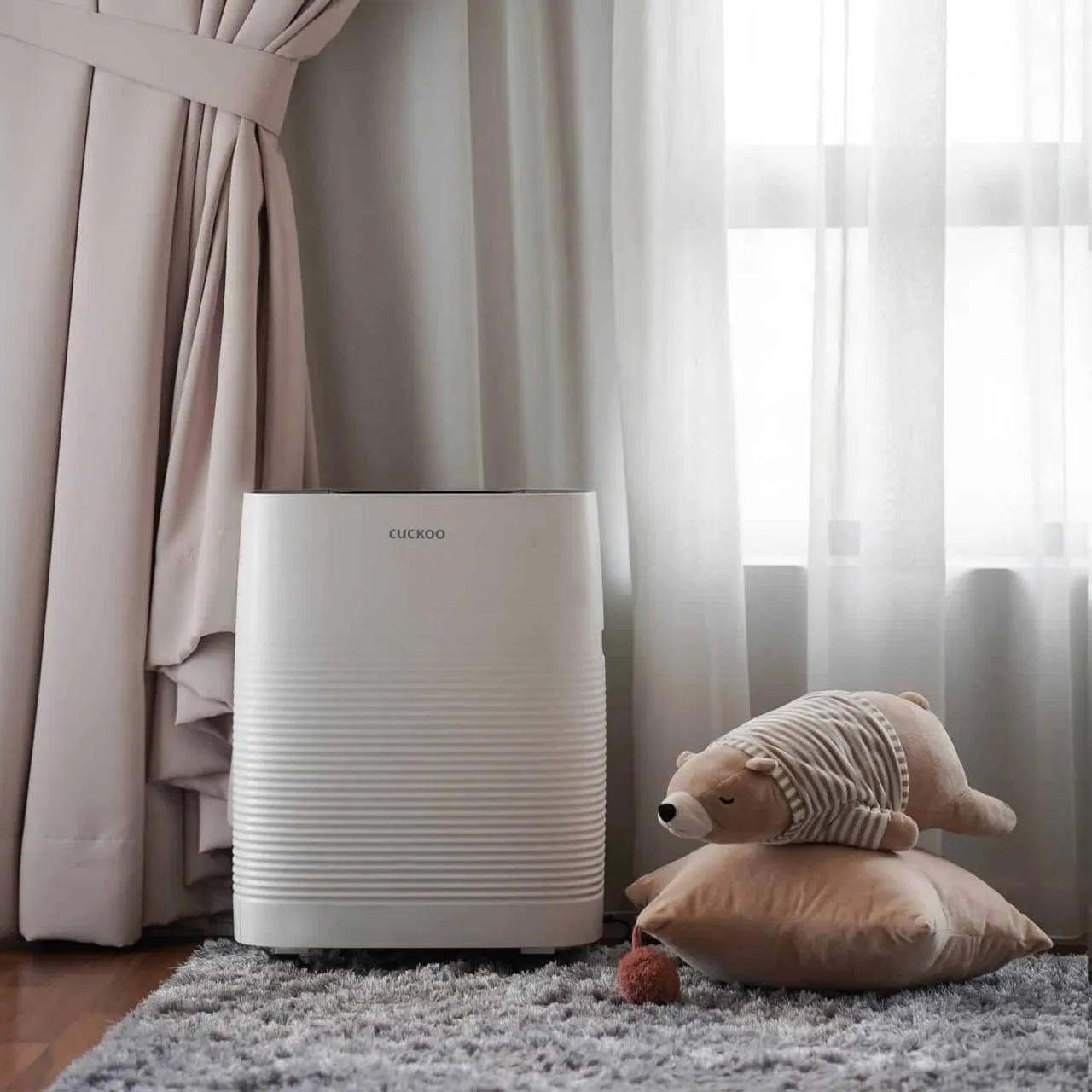 Real photo of CUCKOO C+ Humidifier air purifier in a customer home 10