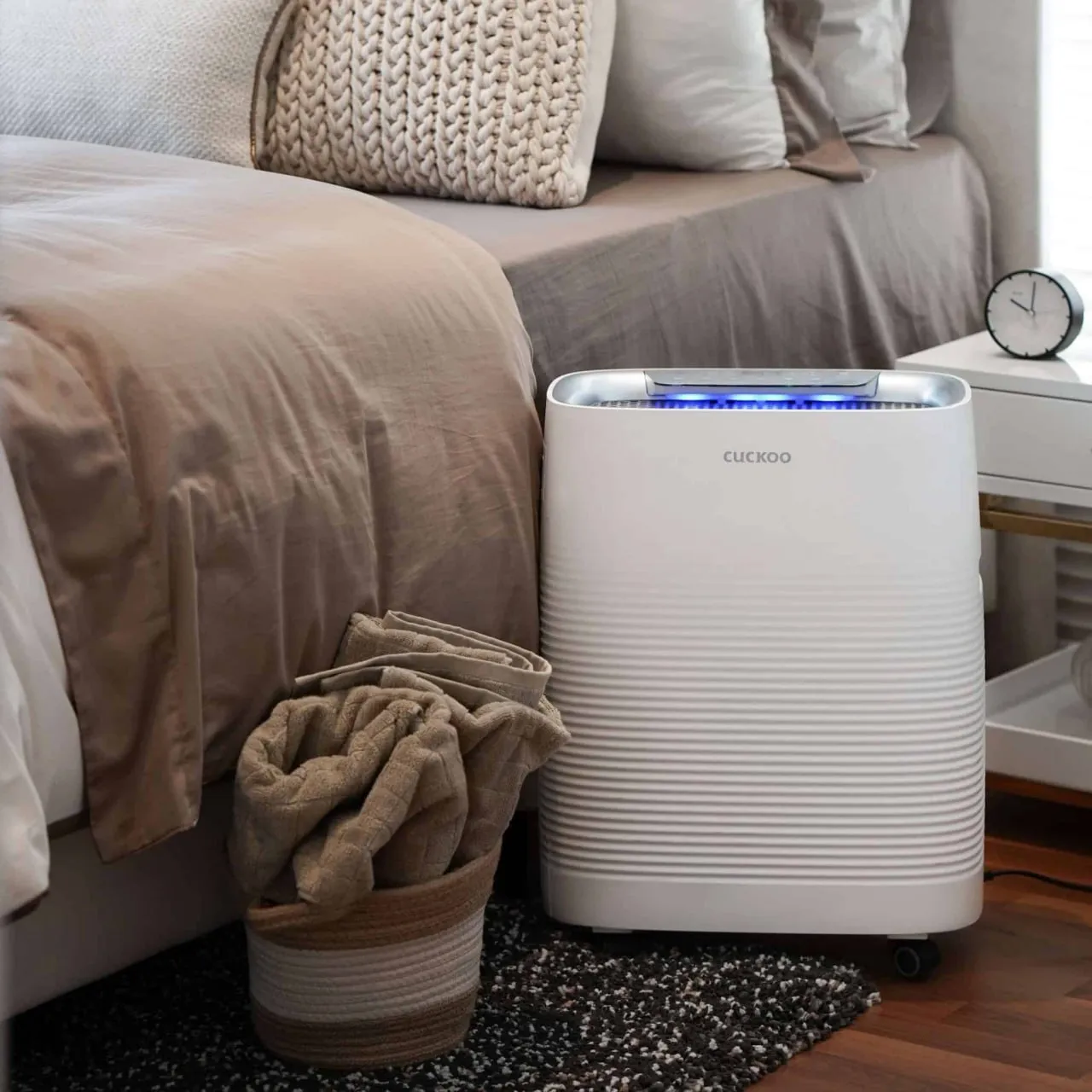 Real photo of CUCKOO C+ Humidifier air purifier in a customer home 11