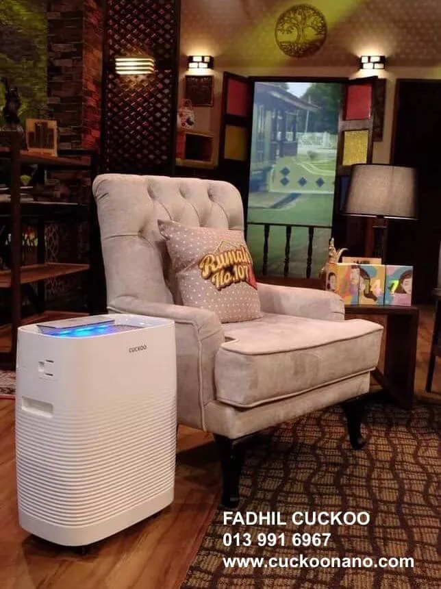 Real photo of CUCKOO C+ Humidifier air purifier in a customer home 2