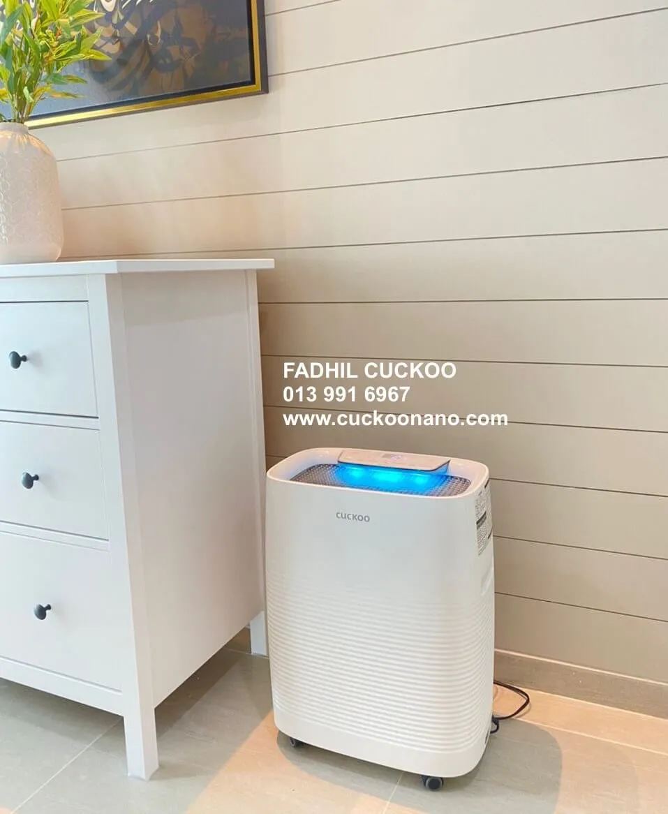 Real photo of CUCKOO C+ Humidifier air purifier in a customer home 4