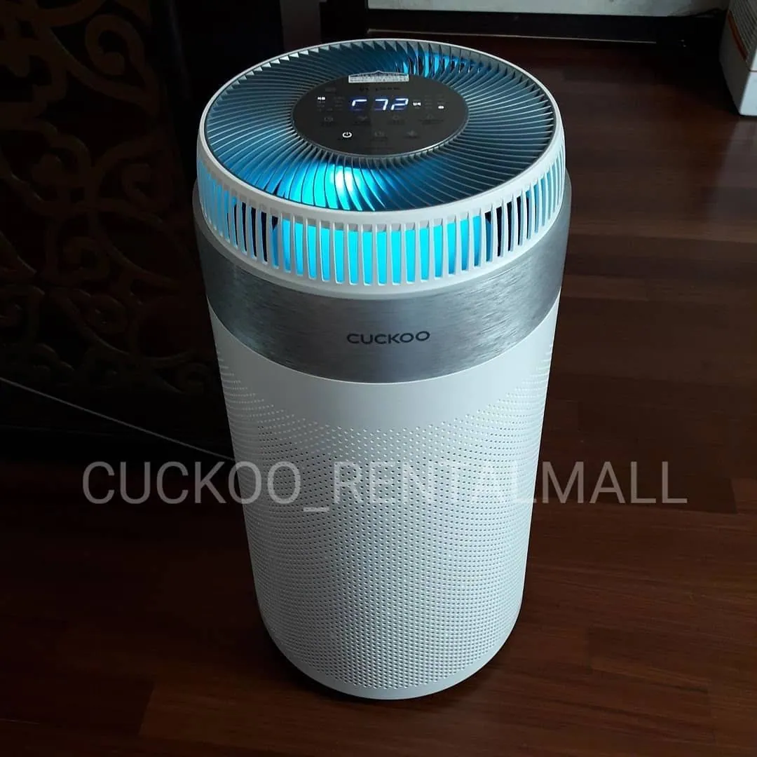 Real photo of CUCKOO D Model air purifier installed in a customer home 9