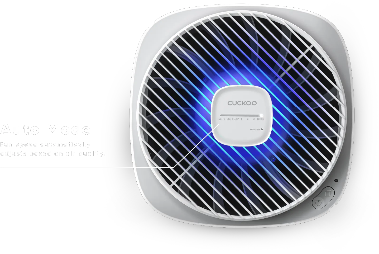 Panel kawalan satu butang CUCKOO K Model