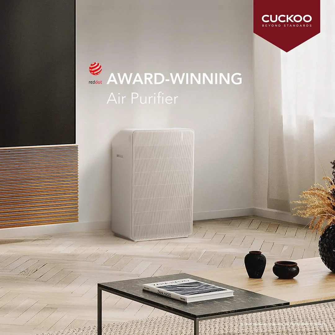 CUCKOO R Model, winner of the Red Dot Design Award