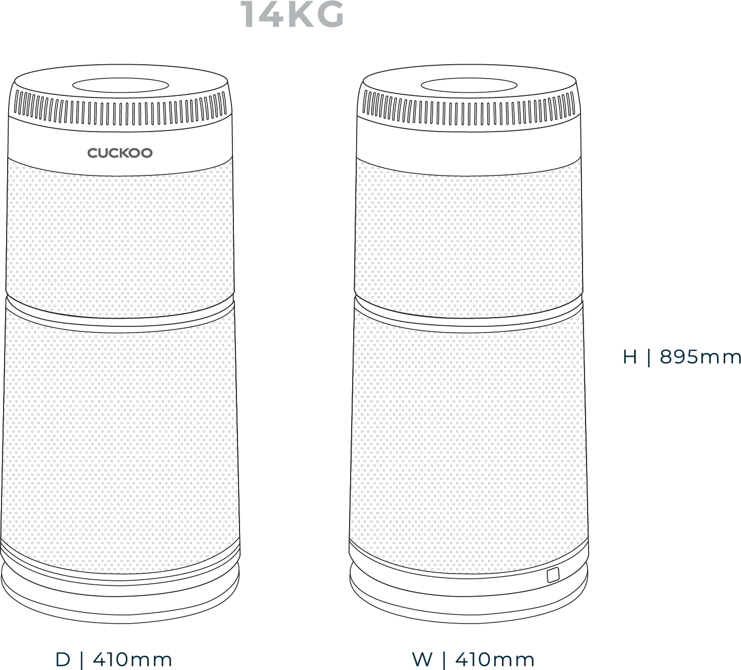 CUCKOO U Model Air Purifier