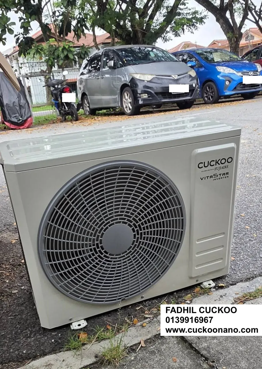 Outdoor unit CUCKOO VITA 5TAR side view