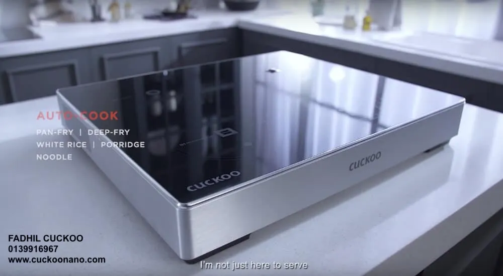 CUCKOO INDUCTRIO Auto Cook — Pan Fry, Deep Fry, White Rice, Porridge, Noodles