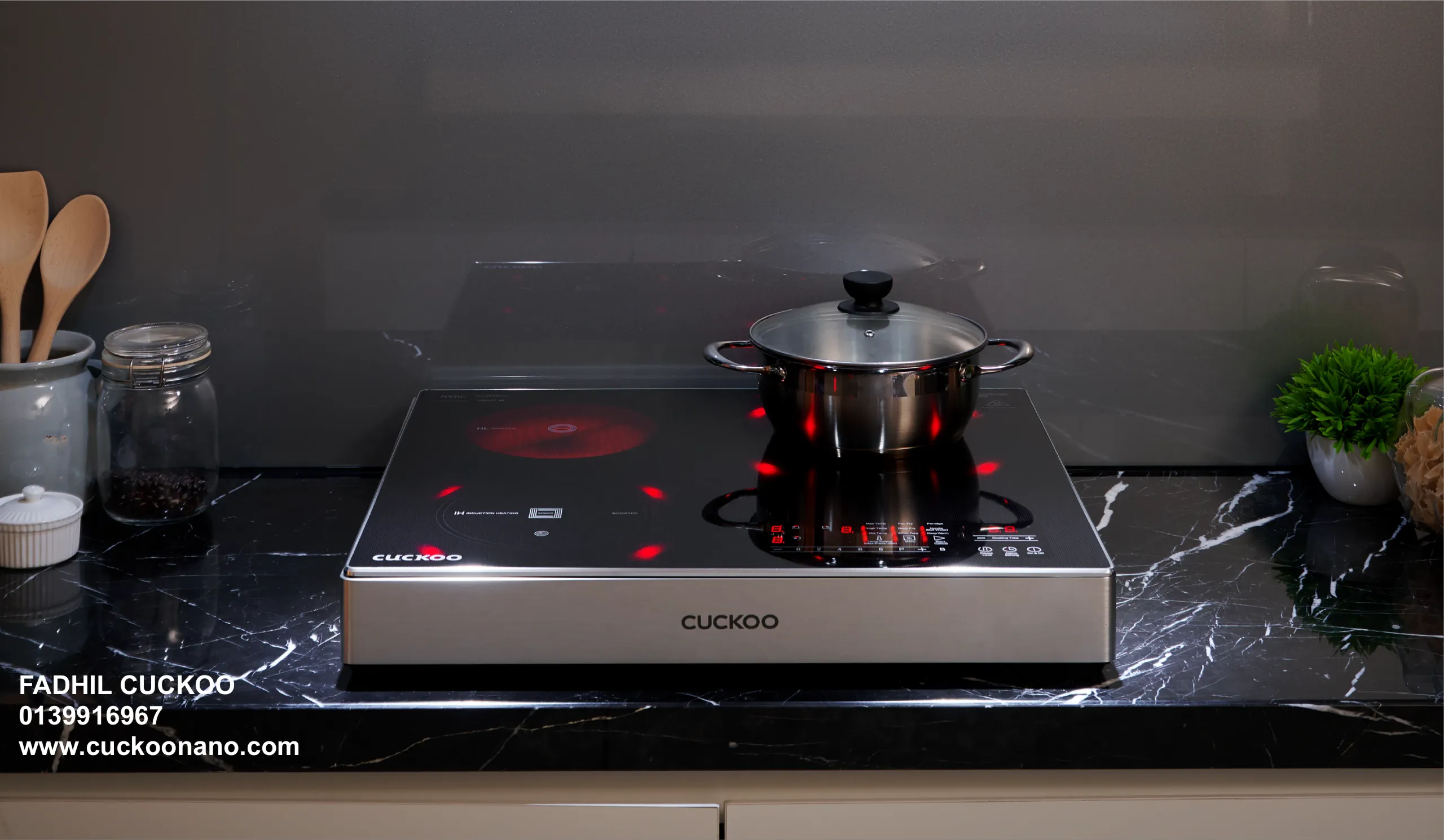 CUCKOO INDUCTRIO modern kitchen lifestyle