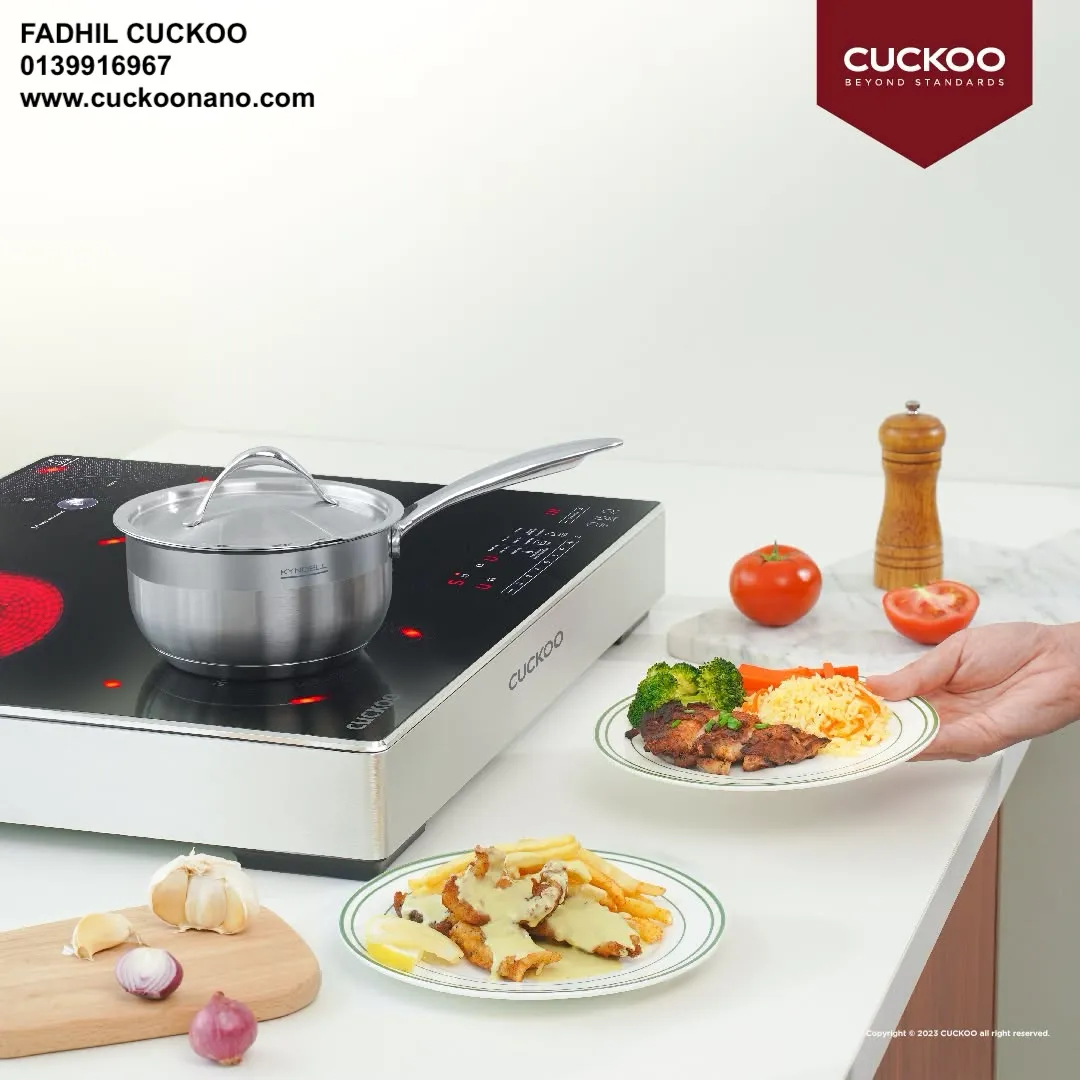 CUCKOO INDUCTRIO cooking family meals