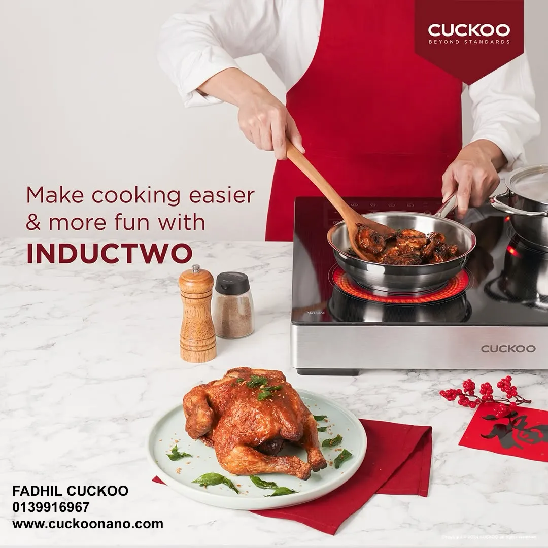 CUCKOO INDUCTWO — easier and more enjoyable cooking