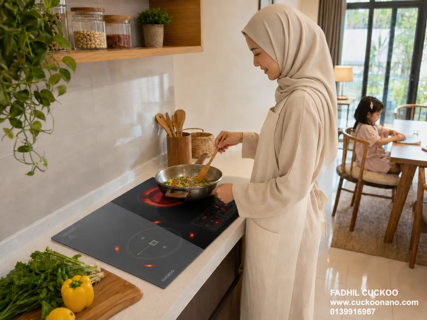 Better for Homes with Children — CUCKOO INDUCTWO induction hob
