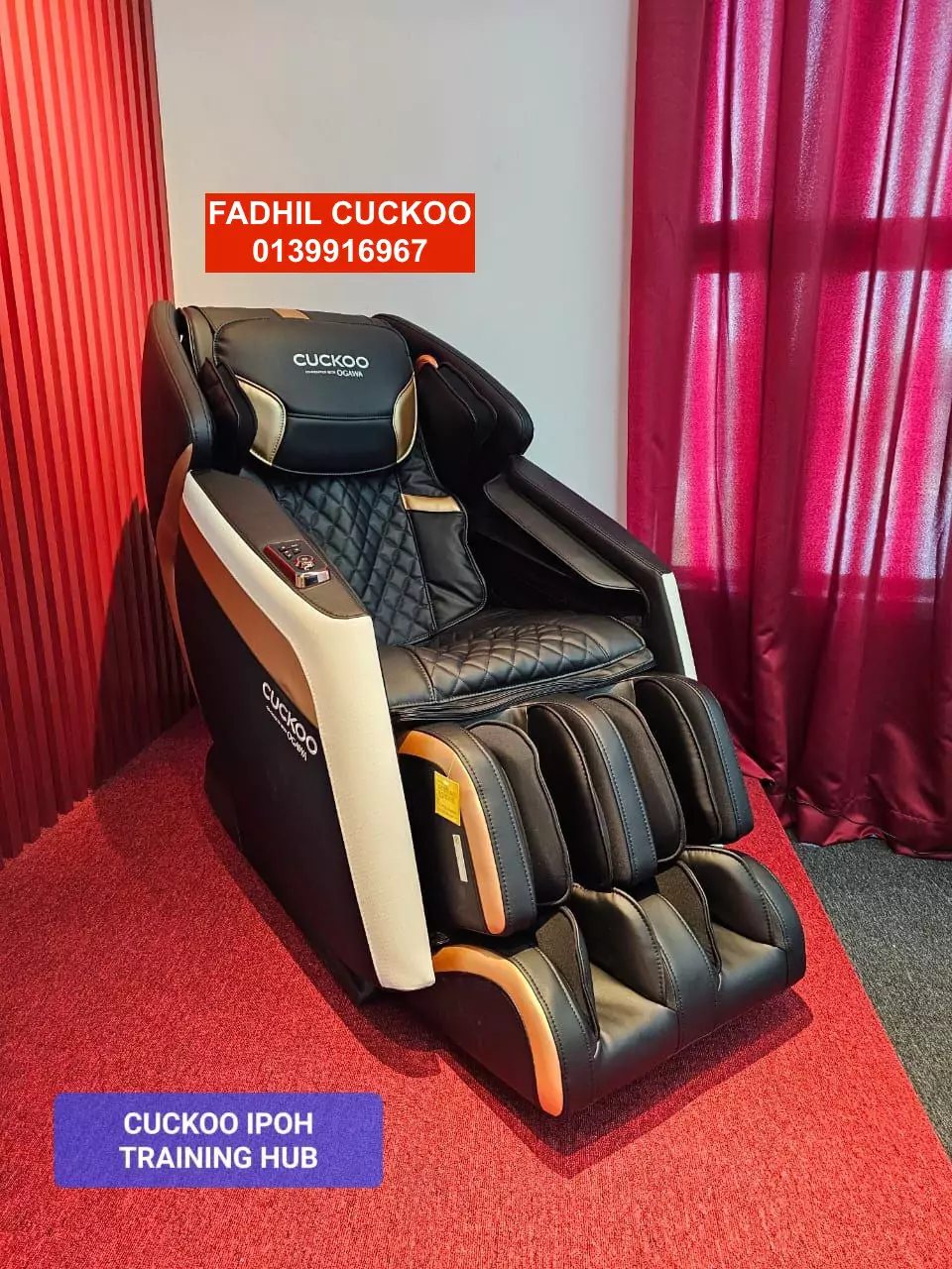 kerusi urut cuckoo bespoke massage chair