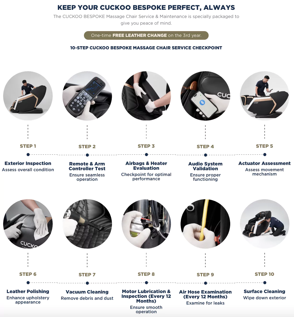 kerusi urut cuckoo bespoke massage chair