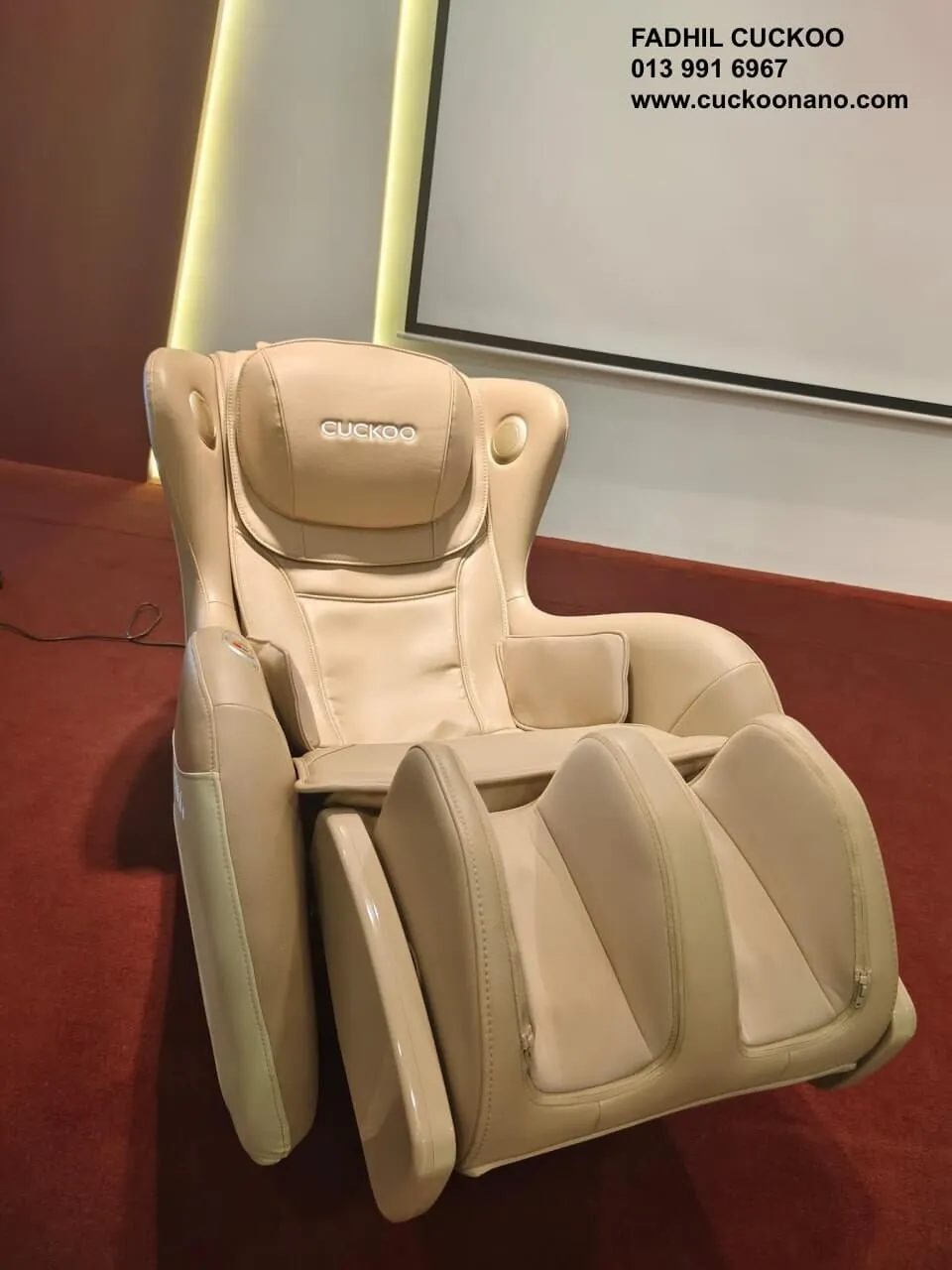 CUCKOO Massage Lounger Gambar 3