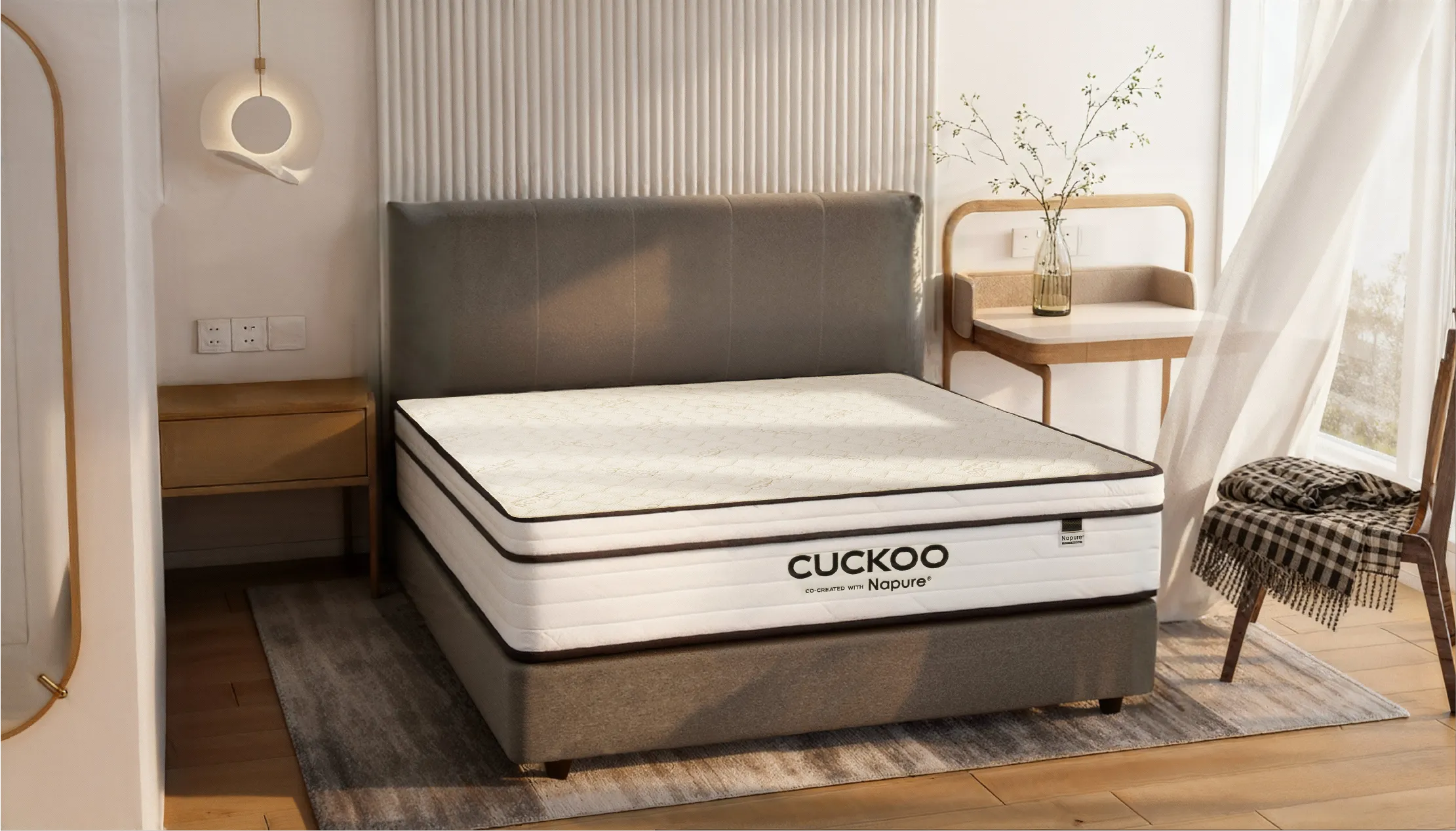 CUCKOO A-LITE Series Mattress campaign visual