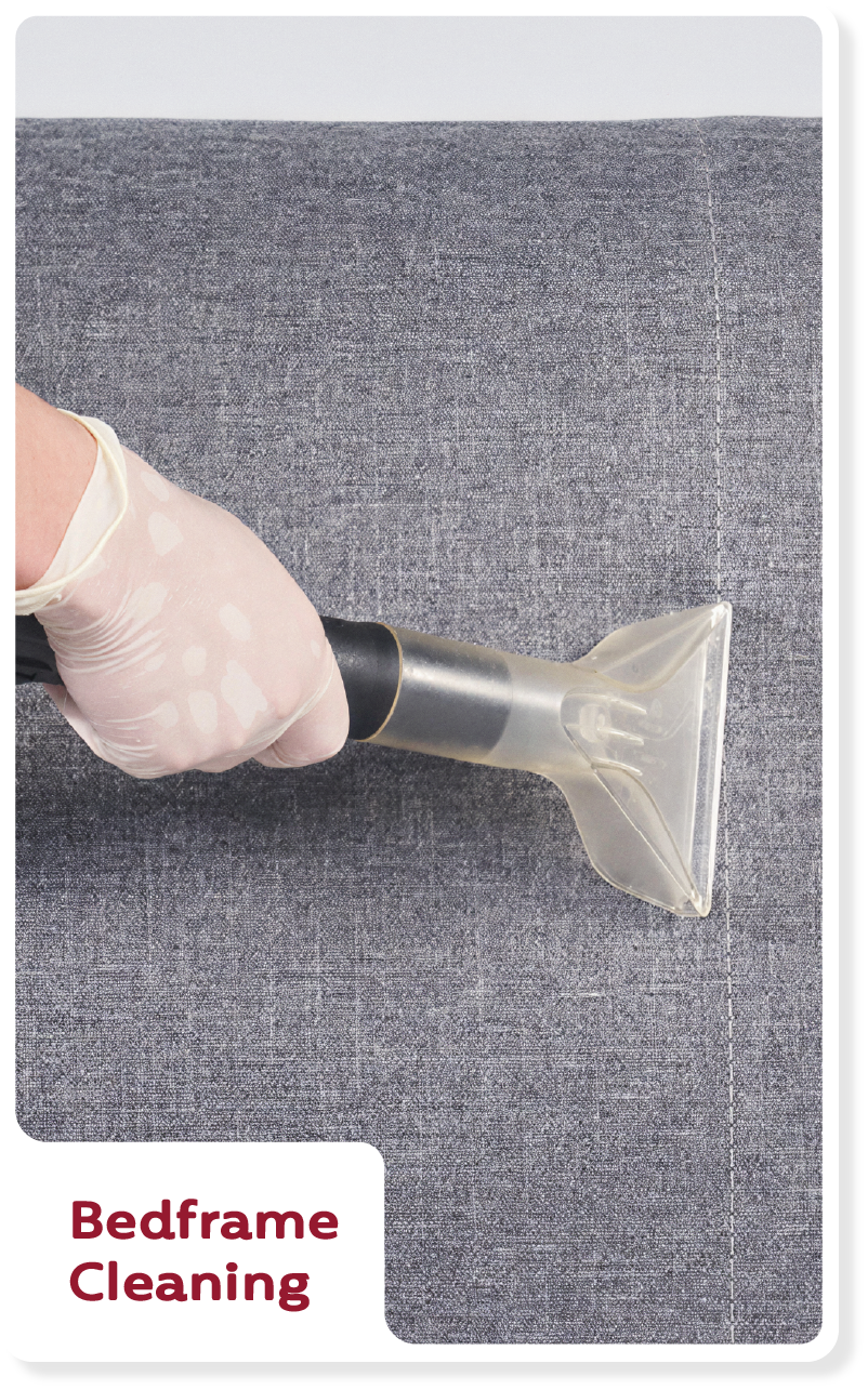 Bedframe Cleaning — CUCKOO A-LITE mattress cleaning service