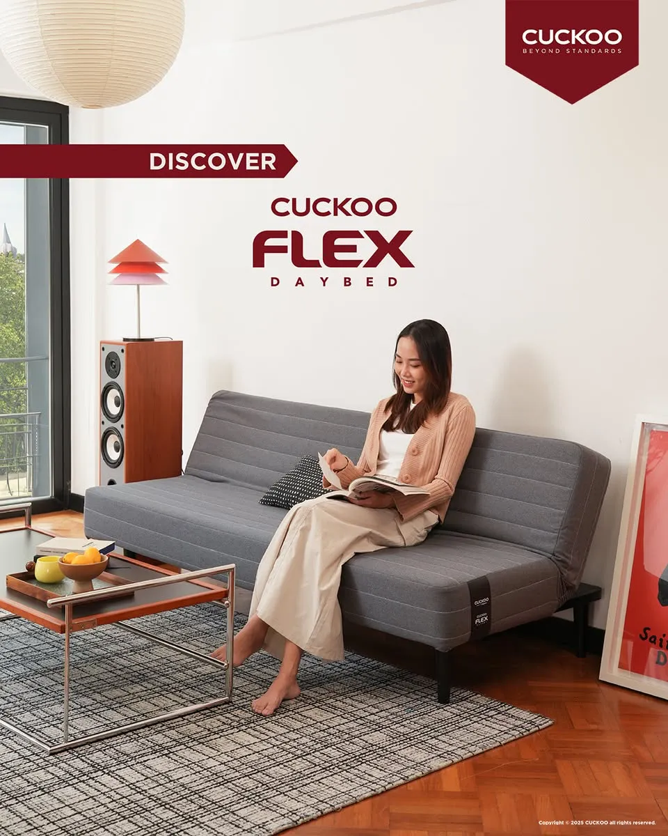 Poster discover produk CUCKOO FLEX Daybed