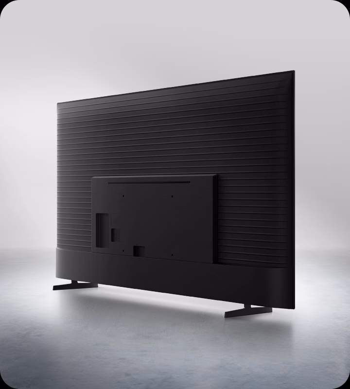 MetalStream Design slim bezel-less metal body on the Samsung 65 inch TV