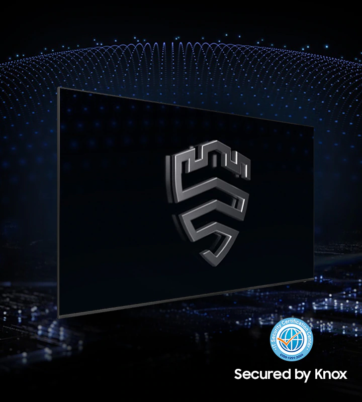 Samsung Knox Security protecting privacy and data on the Samsung 65 inch TV