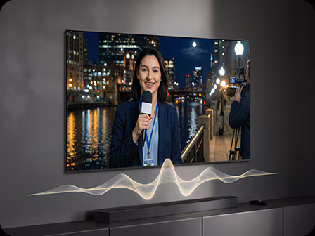Adaptive Sound on the Samsung 65 inch TV