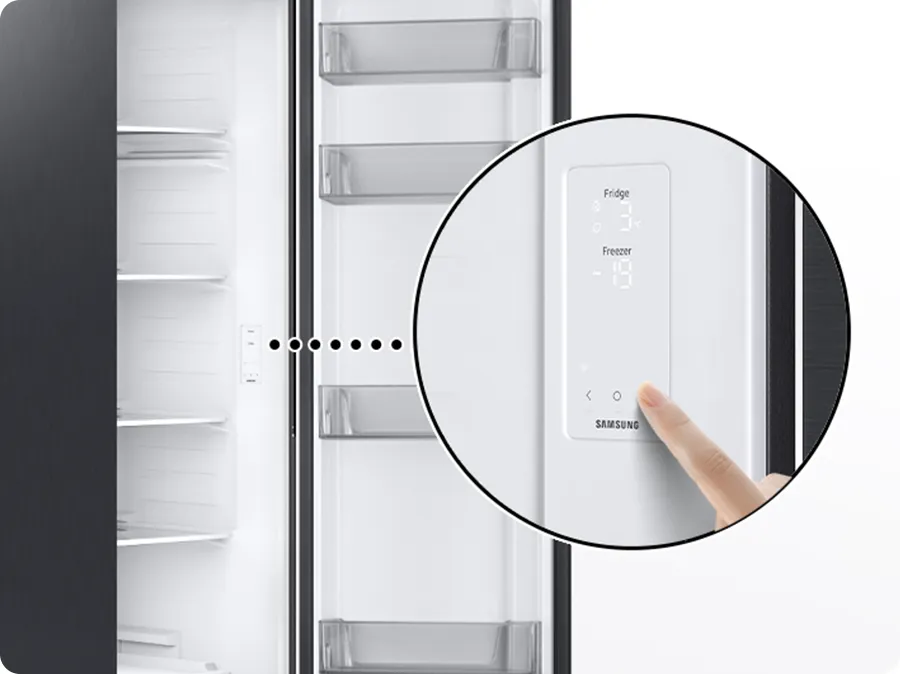 Power Cool dan Power Freeze peti sejuk Samsung 583L