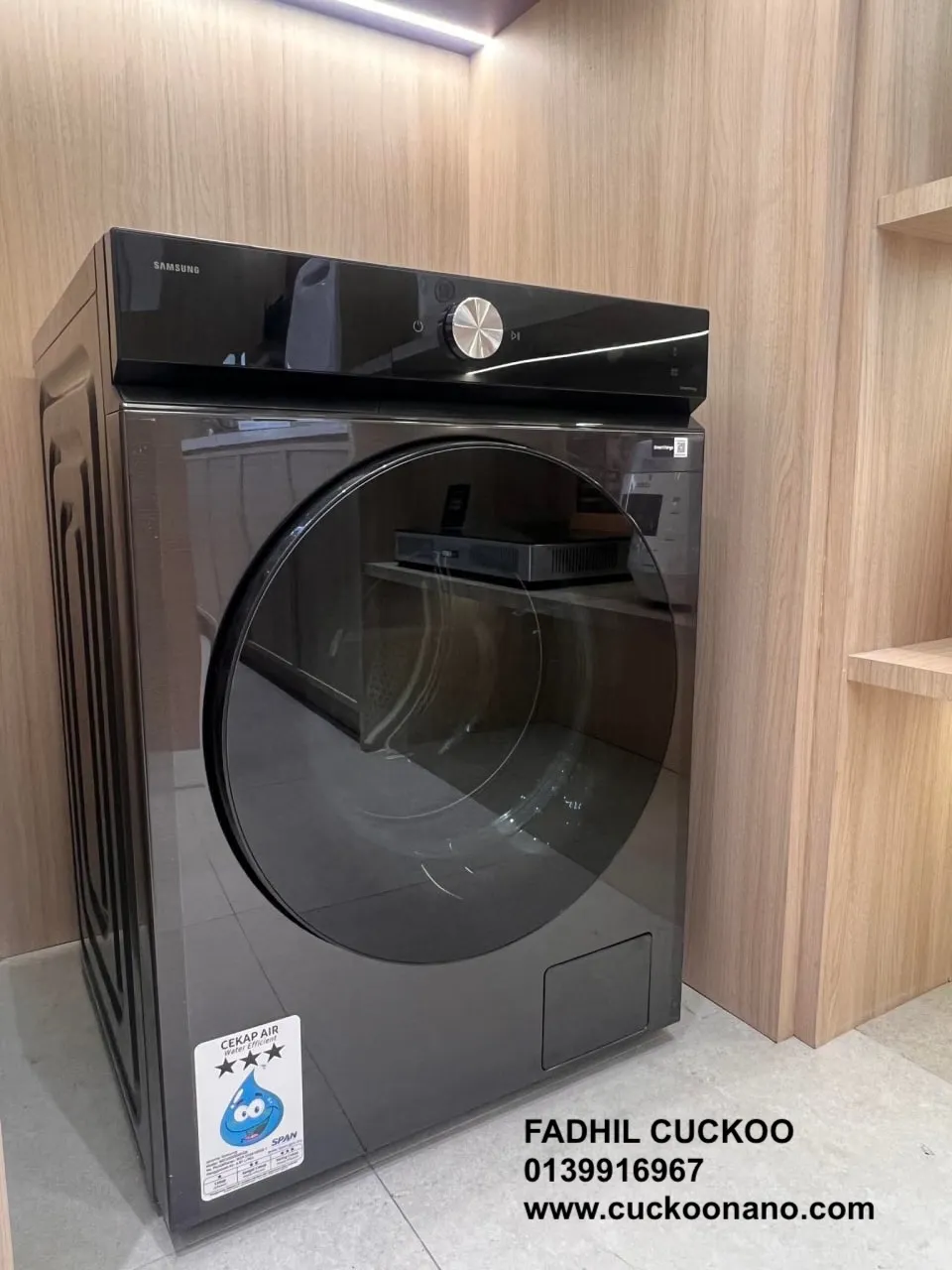 CUCKOO Samsung Bespoke AI Washer Dryer 12kg wash 7kg dry