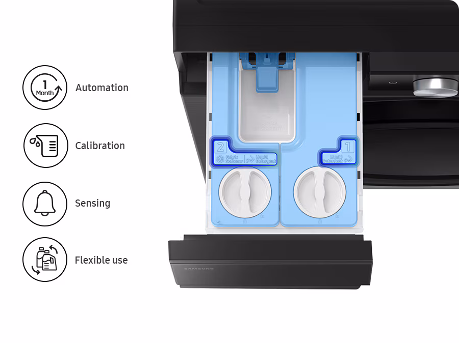 Samsung Bespoke AI Washer Dryer Auto Dispense