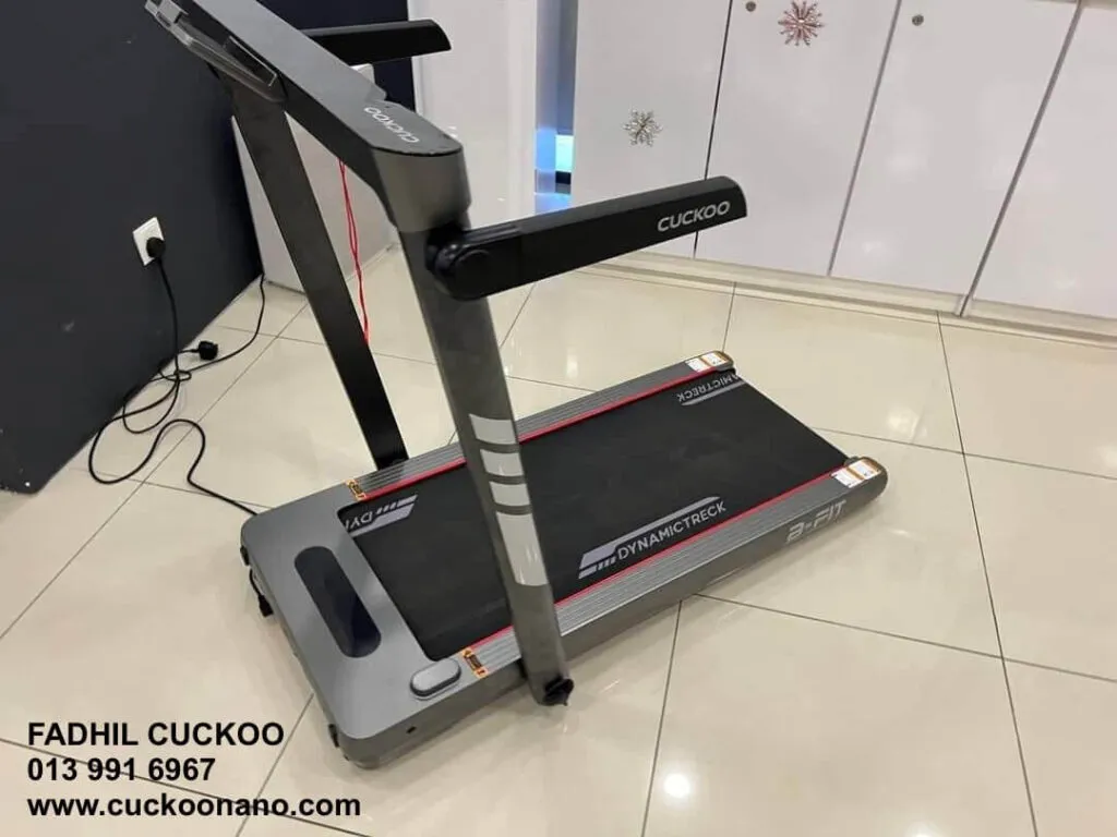 CUCKOO B-Fit Treadmill dipasang di rumah