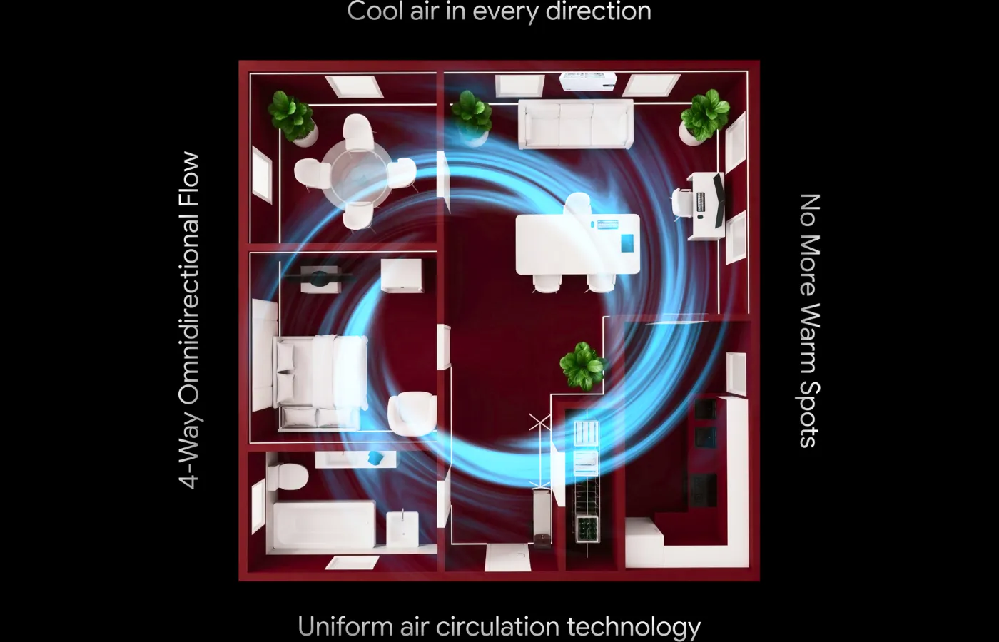 CUCKOO VITA 5TAR 4-way airflow