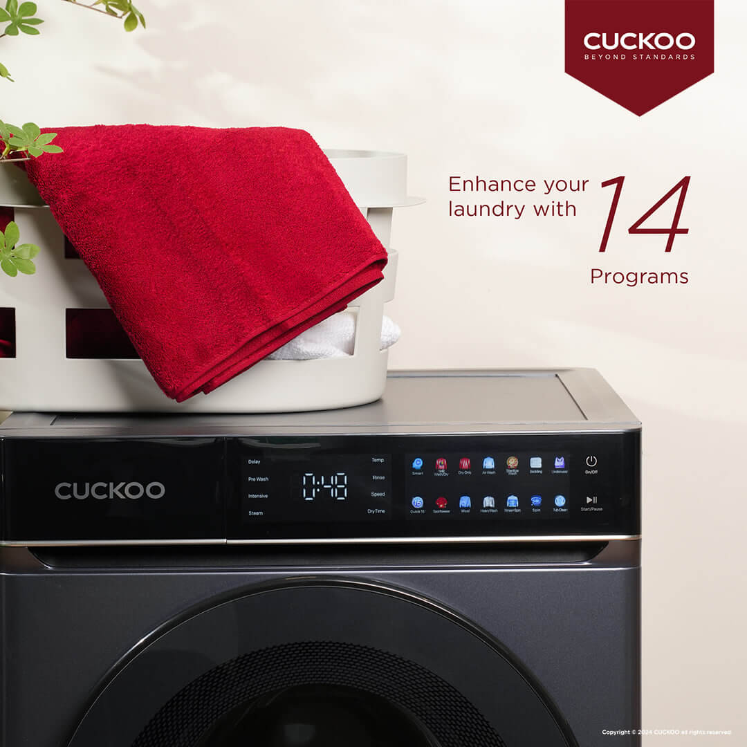 washer dryer cuckoo knight mesin basuh pengering 23