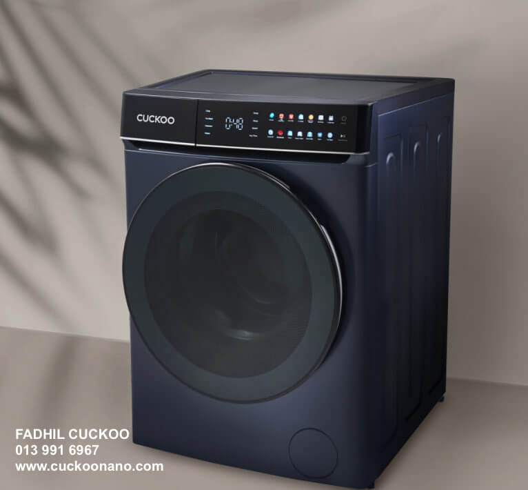washer dryer cuckoo knight mesin basuh pengering