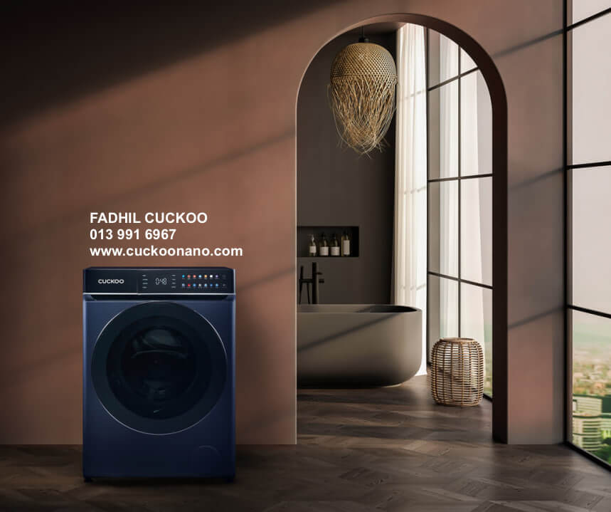 washer dryer cuckoo knight mesin basuh pengering