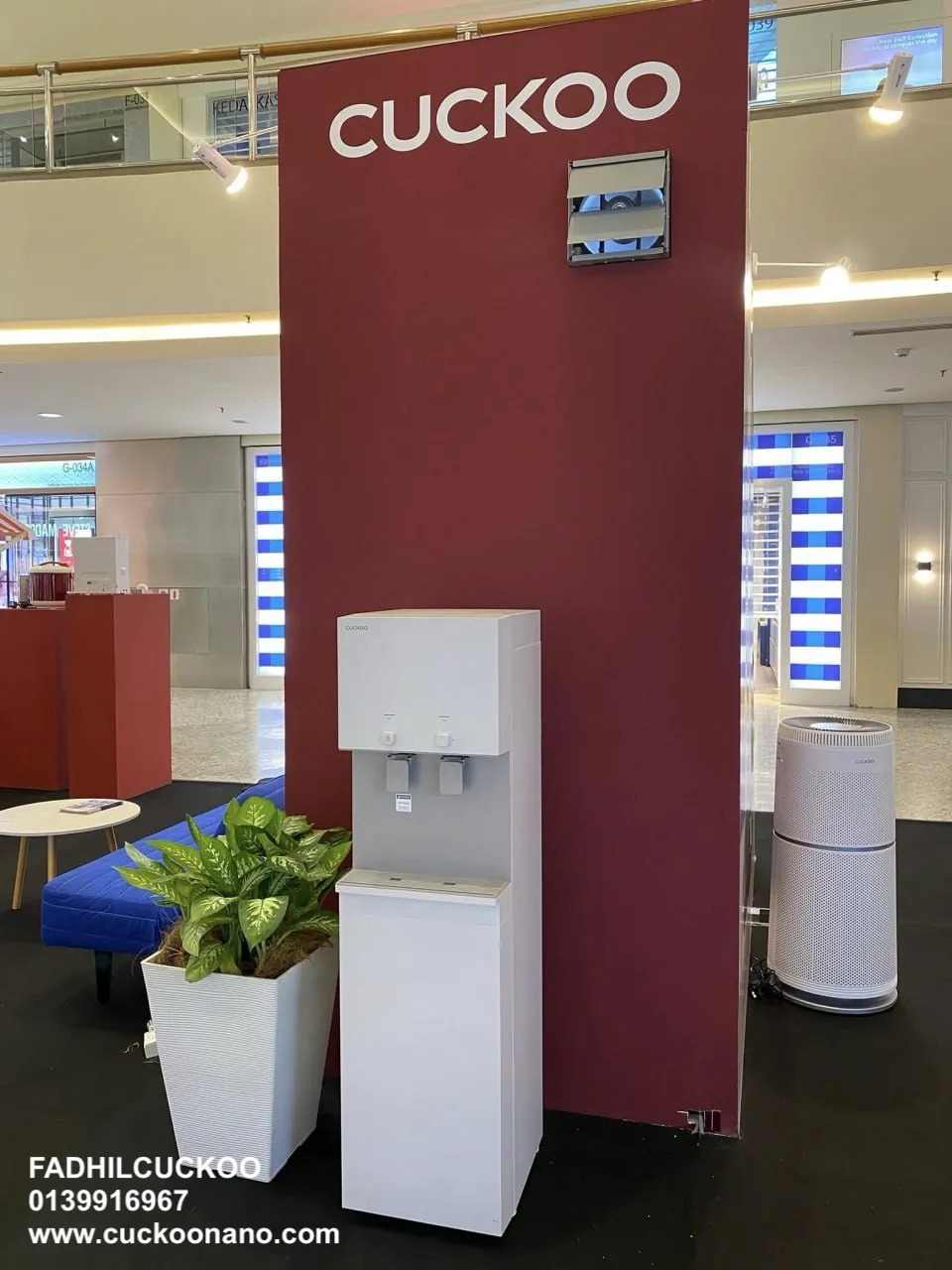 Gambar CUCKOO FLO Stand water purifier gallery 5 untuk pejabat sekolah masjid hotel dan pantry