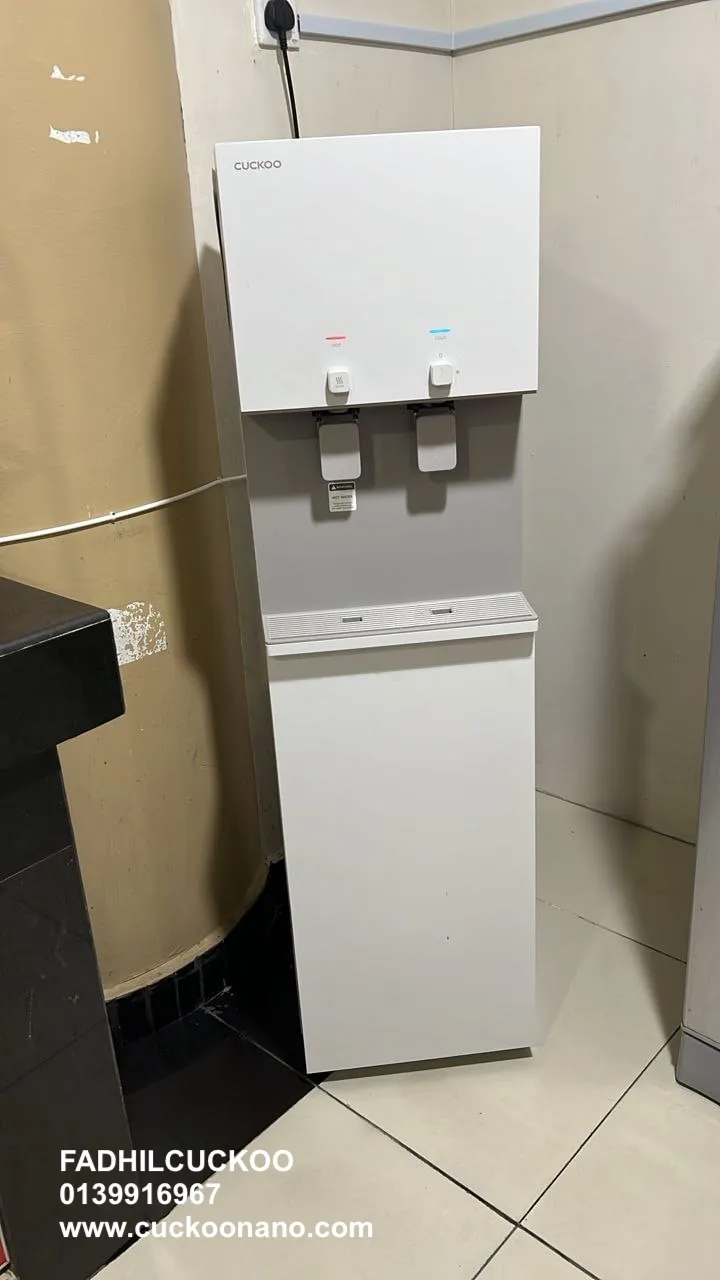 Gambar CUCKOO FLO Stand water purifier gallery 7 untuk pejabat sekolah masjid hotel dan pantry