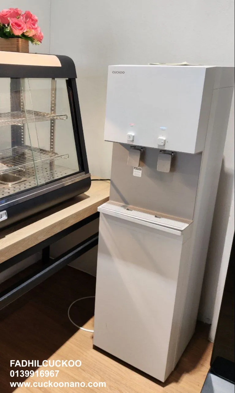 Gambar CUCKOO FLO Stand water purifier gallery 9 untuk pejabat sekolah masjid hotel dan pantry