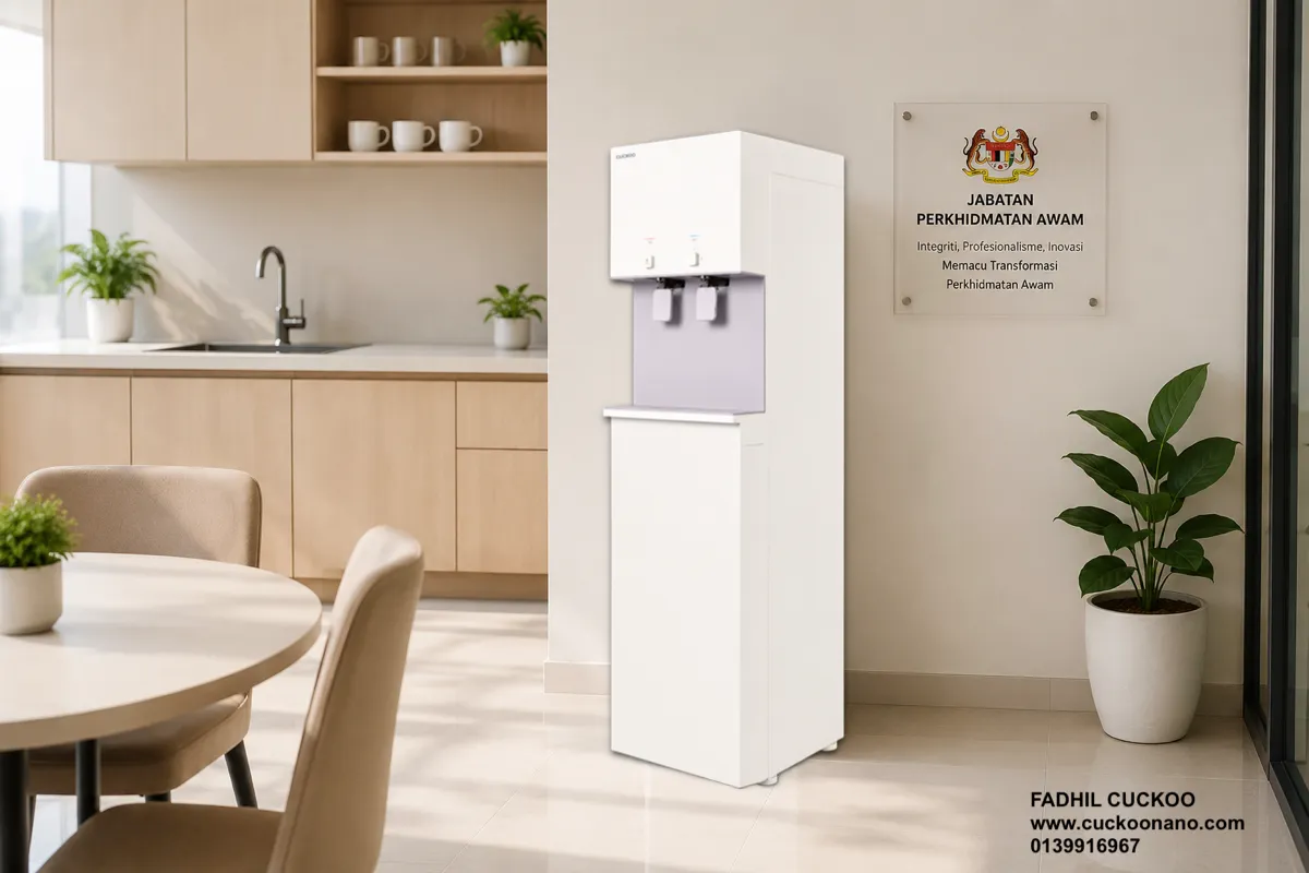 CUCKOO FLO Stand water purifier untuk pejabat kerajaan