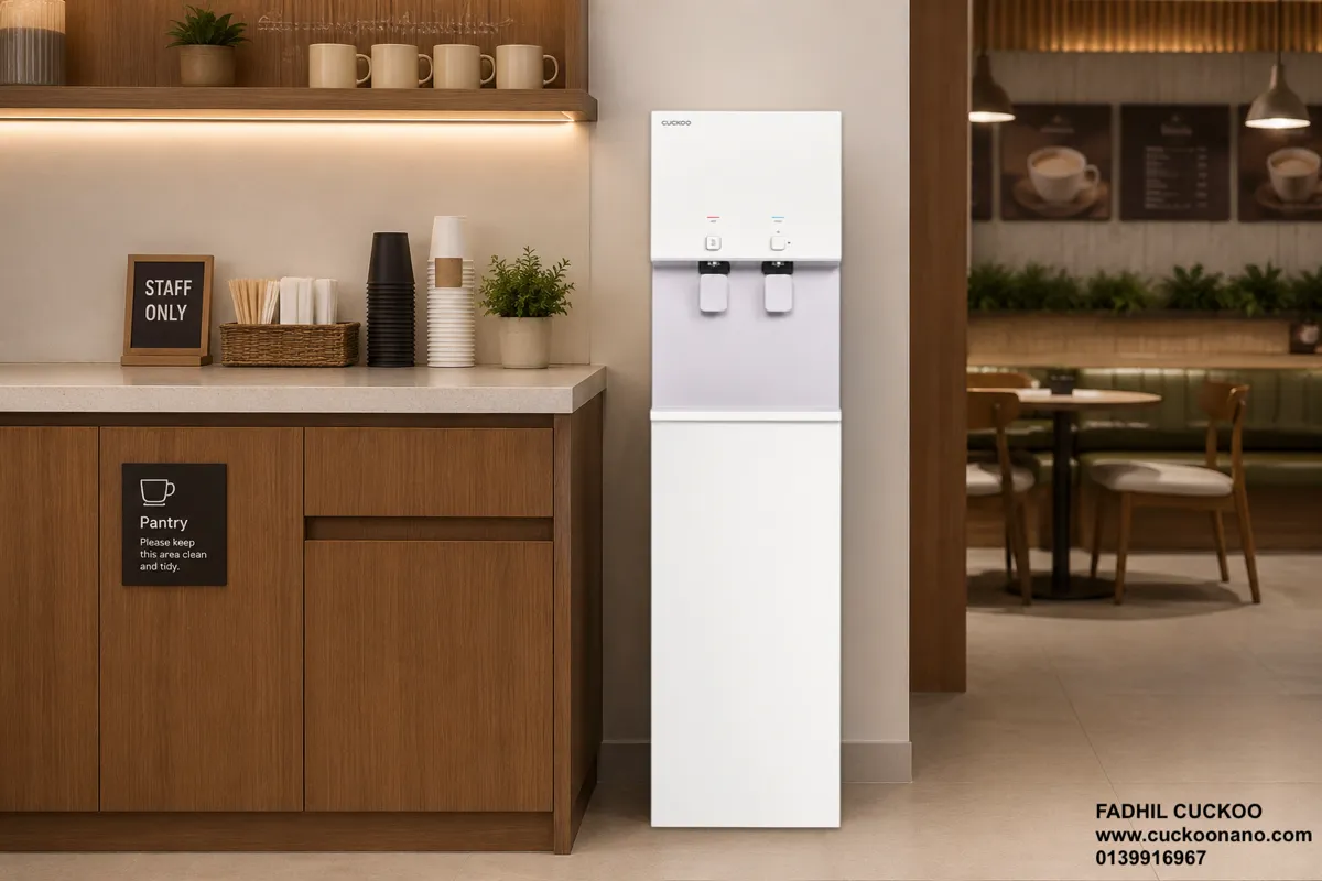 CUCKOO FLO Stand water purifier untuk pantry pejabat