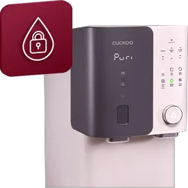 CUCKOO Glamour safety features child lock and button lock