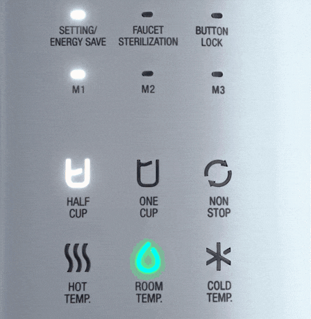 CUCKOO Grande one touch temperature control