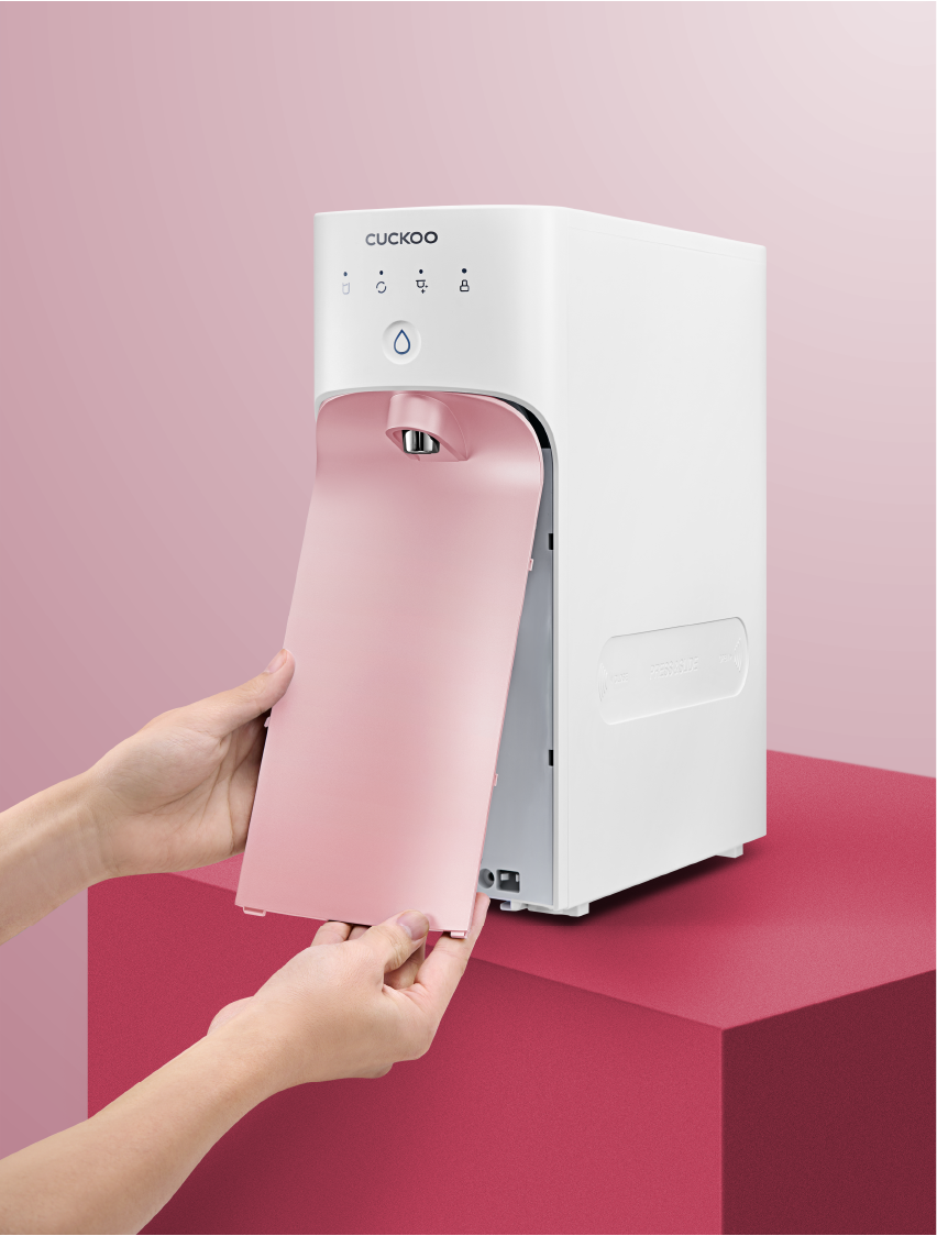 CUCKOO KIUT Joyful Pink interchangeable colour panel