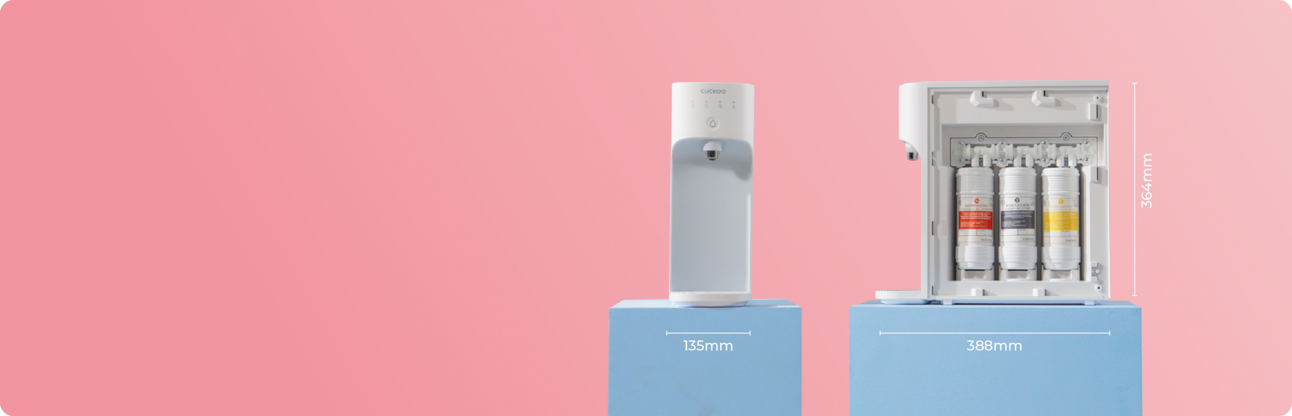 CUCKOO KIUT minimalist lifestyle water purifier untuk rumah moden