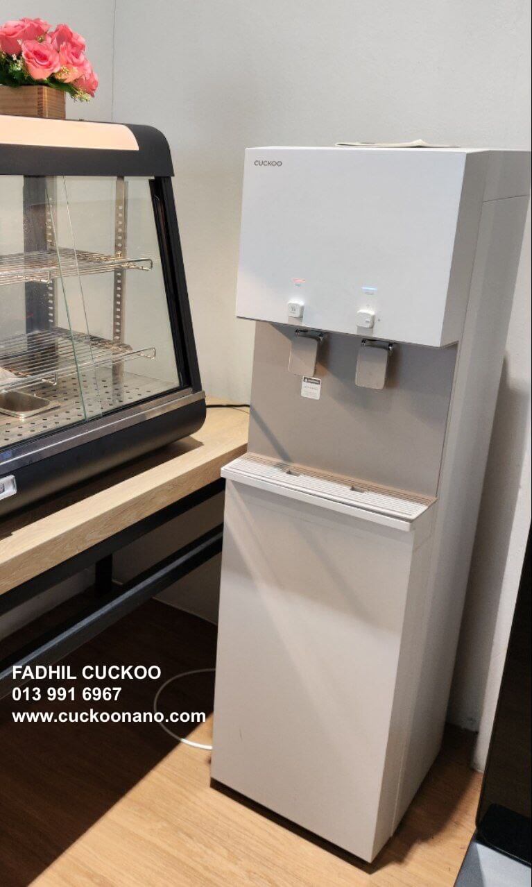 penapis air cuckoo flo stand water purifier office kerajaan pejabat kedai masjid sekolah