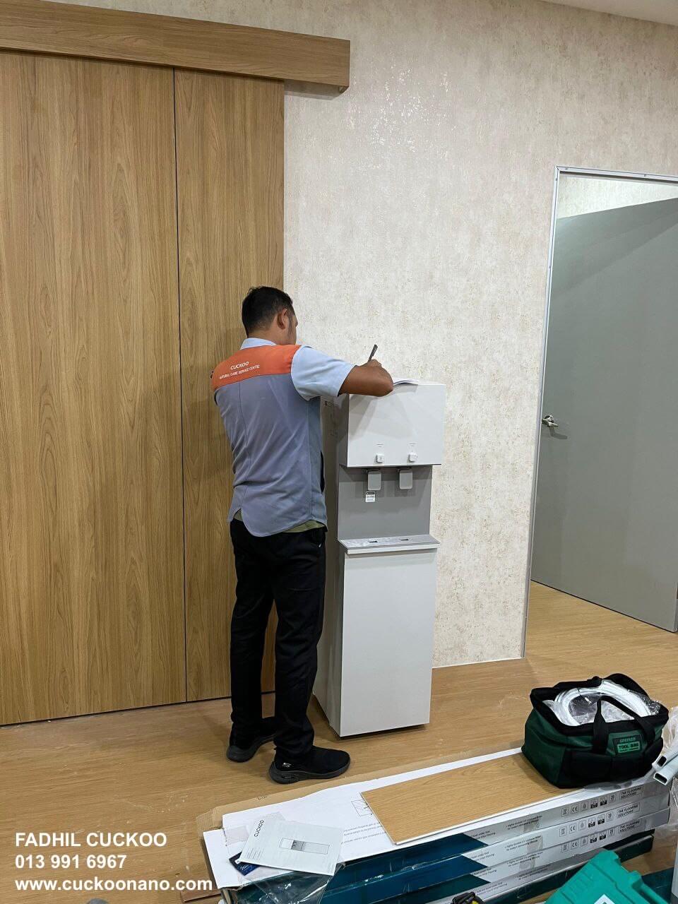 penapis air cuckoo flo stand water purifier office kerajaan pejabat kedai masjid sekolah