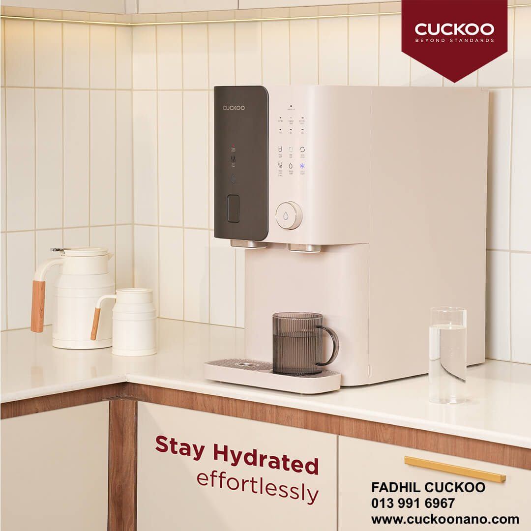 penapis air cuckoo glamour water purifier