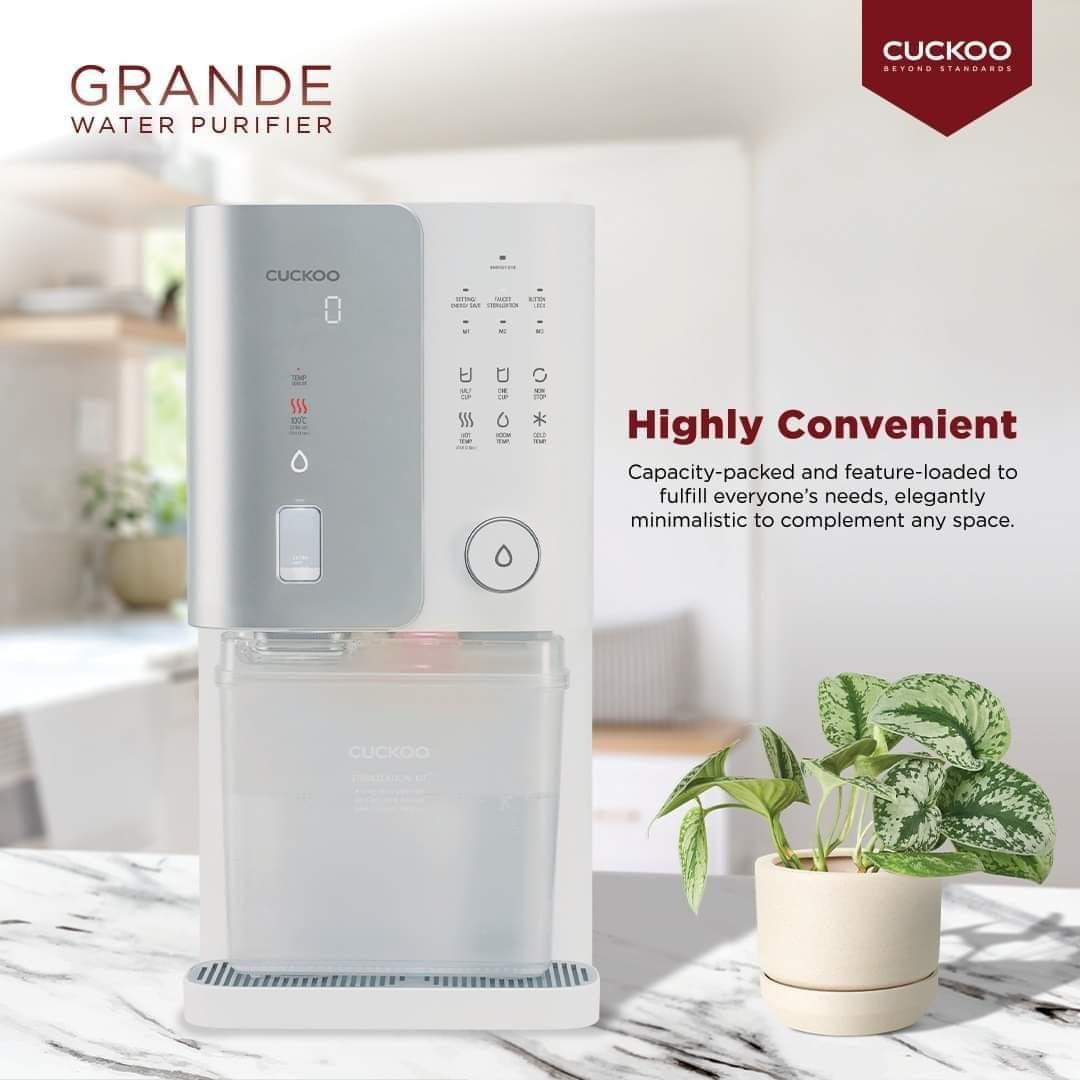 penapis air cuckoo grande water purifier